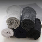Cotton Blend Business Socks – Soft Breathable Footwear for Men Size 6.5-14