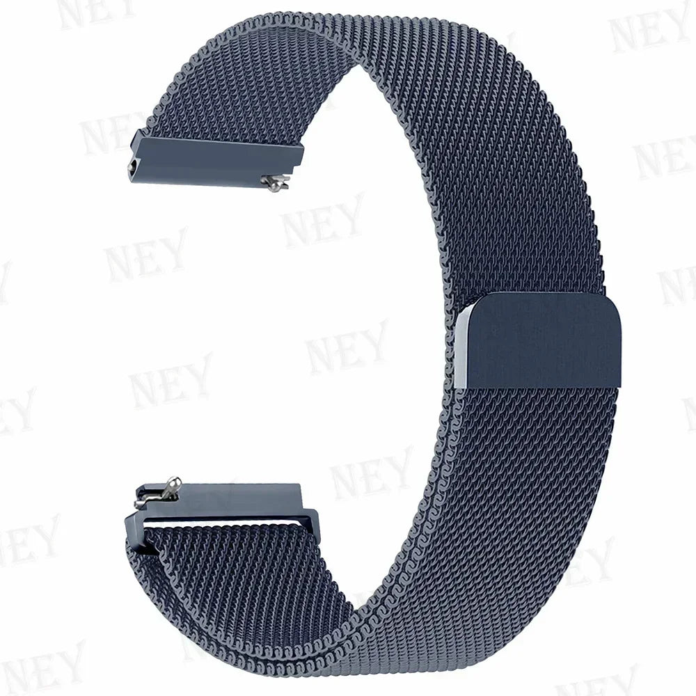 Milanese Stainless Steel Watch Band – Magnetic Mesh Loop for Xiaomi Redmi