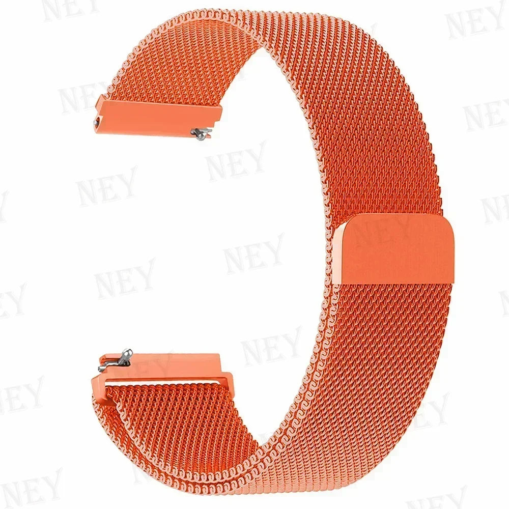 Milanese Stainless Steel Watch Band – Magnetic Mesh Loop for Xiaomi Redmi