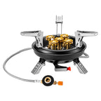 Portable High-Power Camping Gas Stove – Windproof Burner for Outdoor Cooking