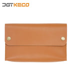 Large PU Leather Cosmetic Bag – Waterproof Travel Organizer for Toiletries
