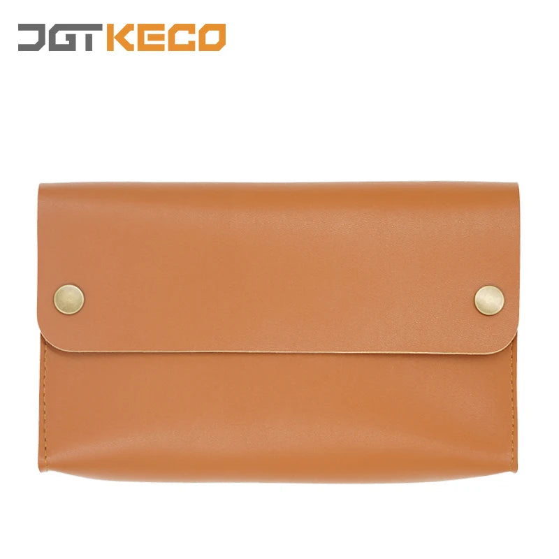 Large PU Leather Cosmetic Bag – Waterproof Travel Organizer for Toiletries