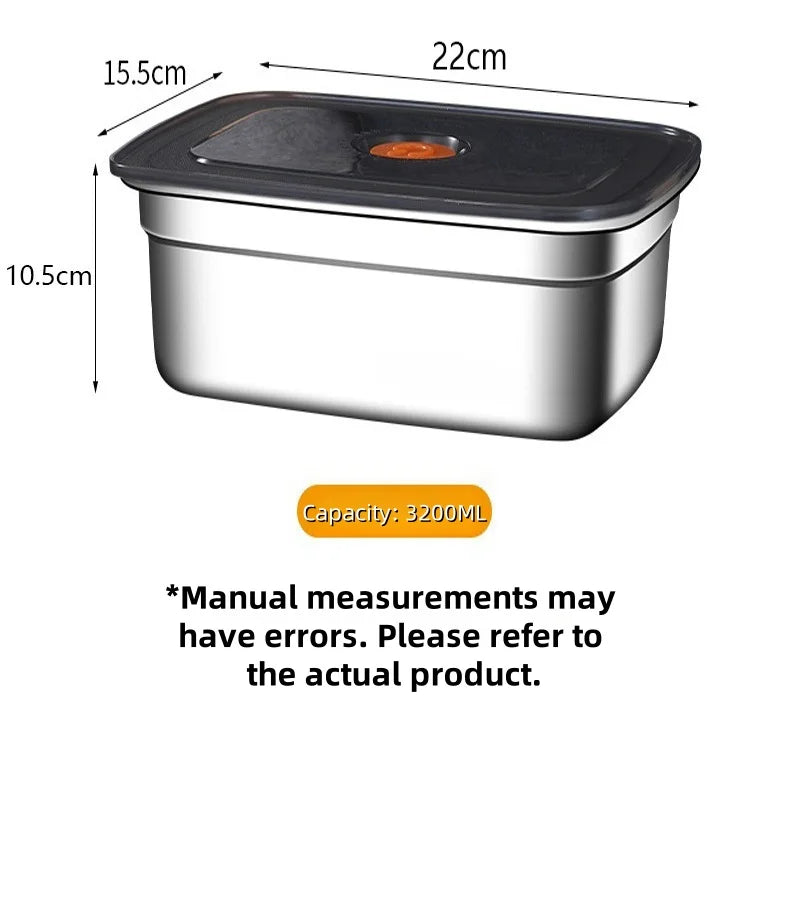 Stainless Steel Bento Box – Leak-Proof Food Container for Camping and Lunch