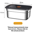 Stainless Steel Bento Box – Leak-Proof Food Container for Camping and Lunch