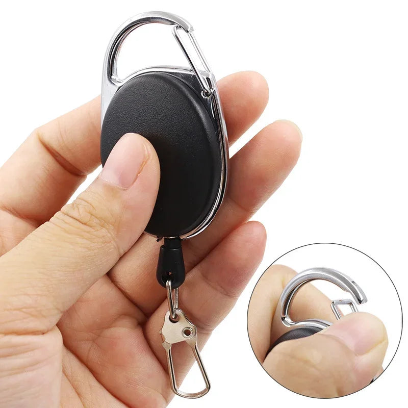 Retractable Badge Reel – Zinger Retractor with Clip for Fly Fishing Gear