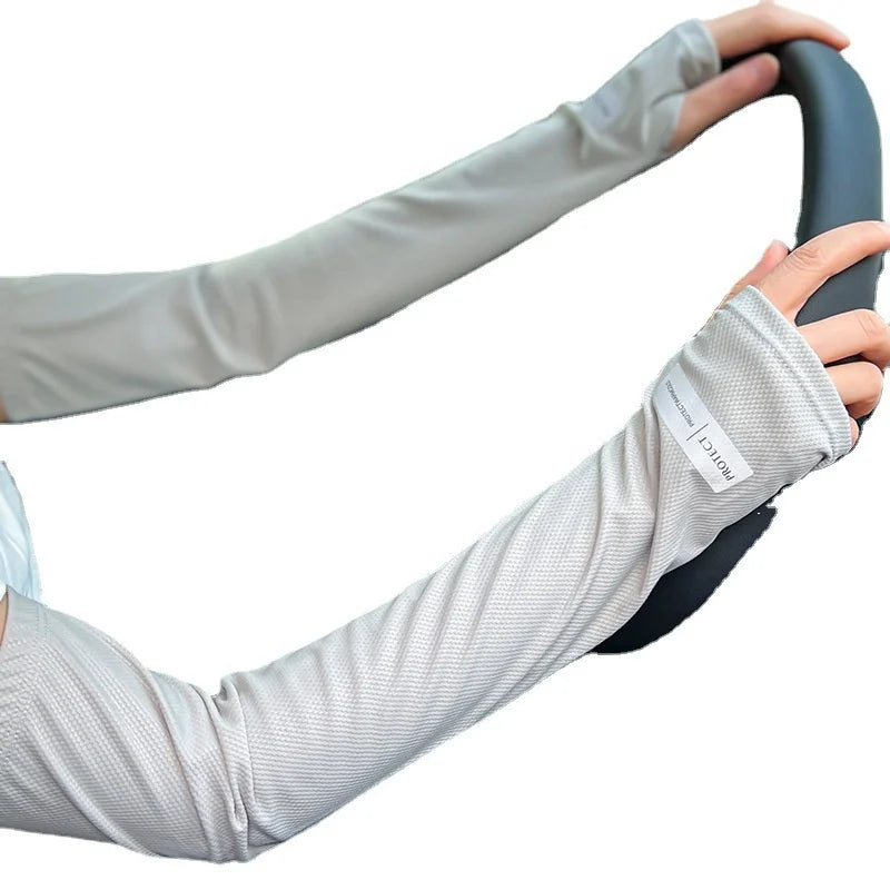 Large UV Sun Protection Sleeves – Breathable Arm Covers for Outdoor Sports