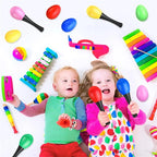 Small Plastic Maraca Sand Hammer – Musical Percussion Toy for Kids Party