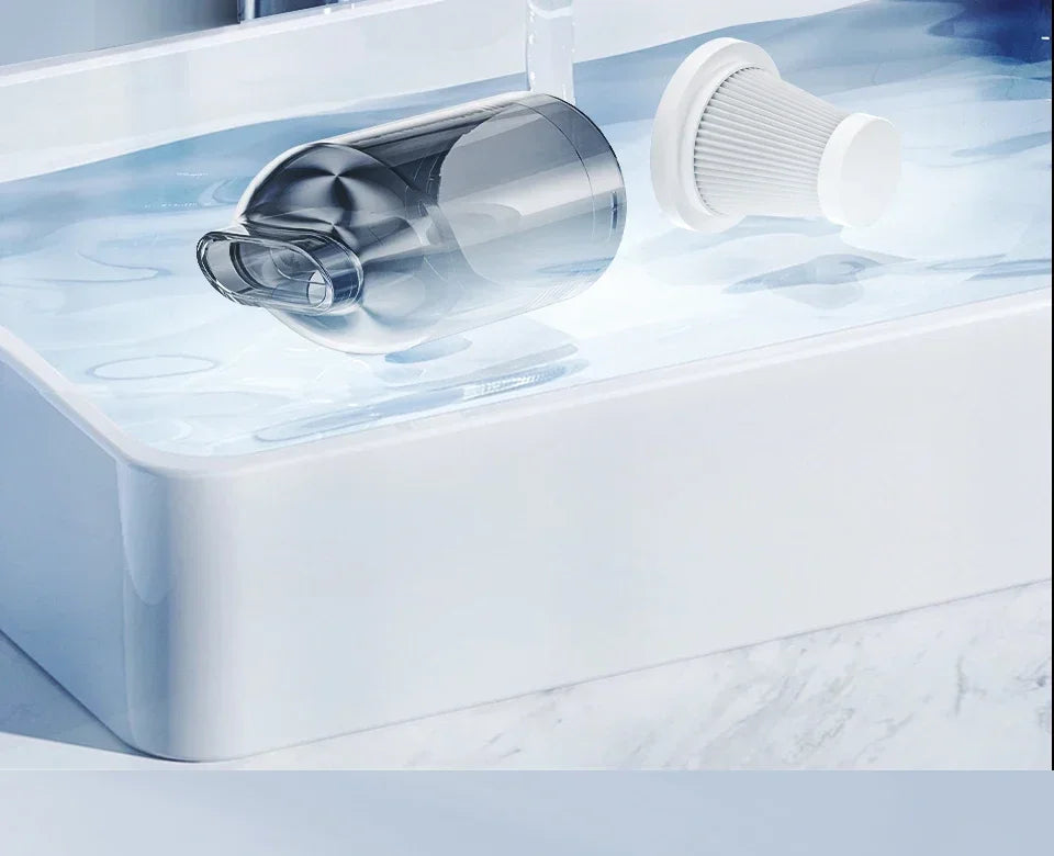 Portable Cordless Handheld Vacuum – High-Power Suction for Car and Home