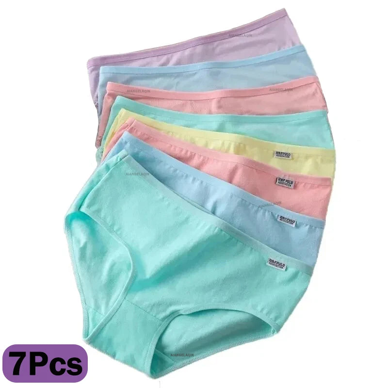 Cotton Briefs – Breathable Plus Size Underwear for Women Daily Comfort