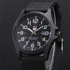 XINEW Nylon Band Quartz Watch – Military Casual Wristwatch for Men