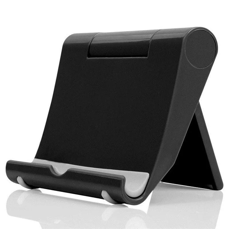 Adjustable Desk Phone Stand – Portable Aluminum Holder for Smartphones