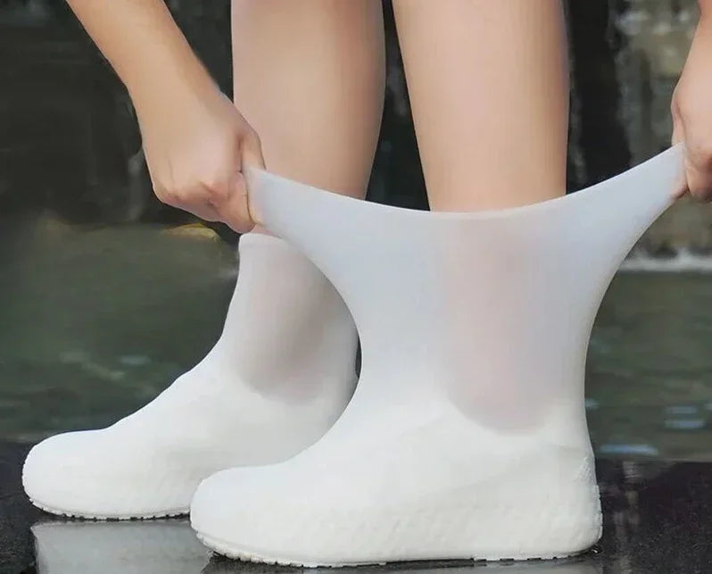 Silicone Waterproof Shoe Covers – Slip-Resistant Rain Gear for Outdoor Use