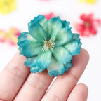 Artificial Cherry Blossom Heads – Silk Floral Decor for Weddings and DIY