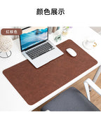 Large PU Leather Desk Pad – Waterproof Protective Mat for Office Gaming