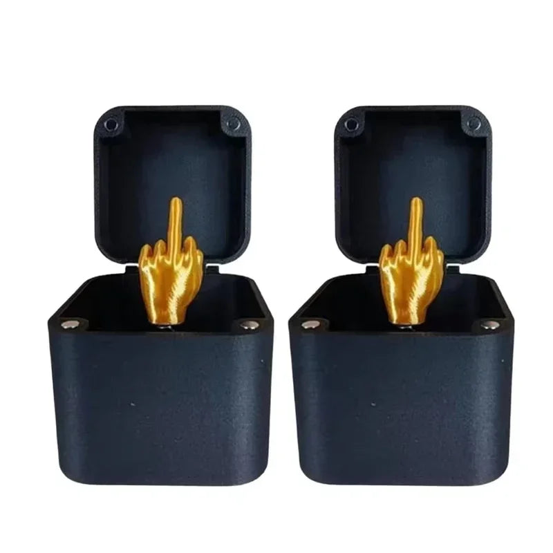 Middle Finger Pop-Up Box – Funny Prank Gift for Office Desk Decoration
