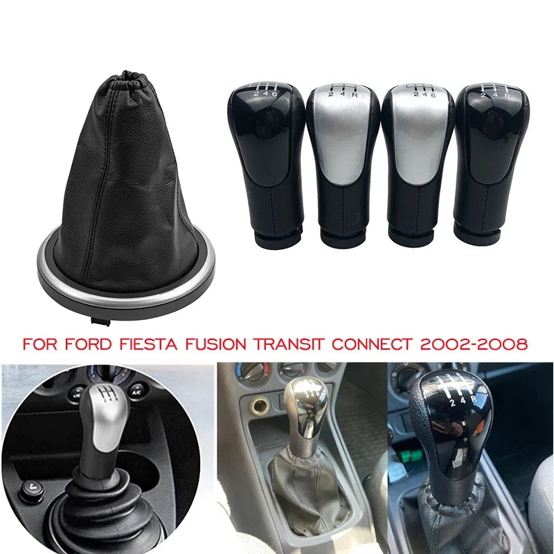 Gear Shift Knob and Gaiter Boot – Replacement Shifter for Ford Vehicles