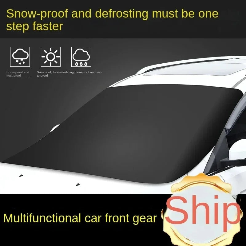 Magnetic Windshield Snow Cover – Insulated Frost Guard for Winter Car Care