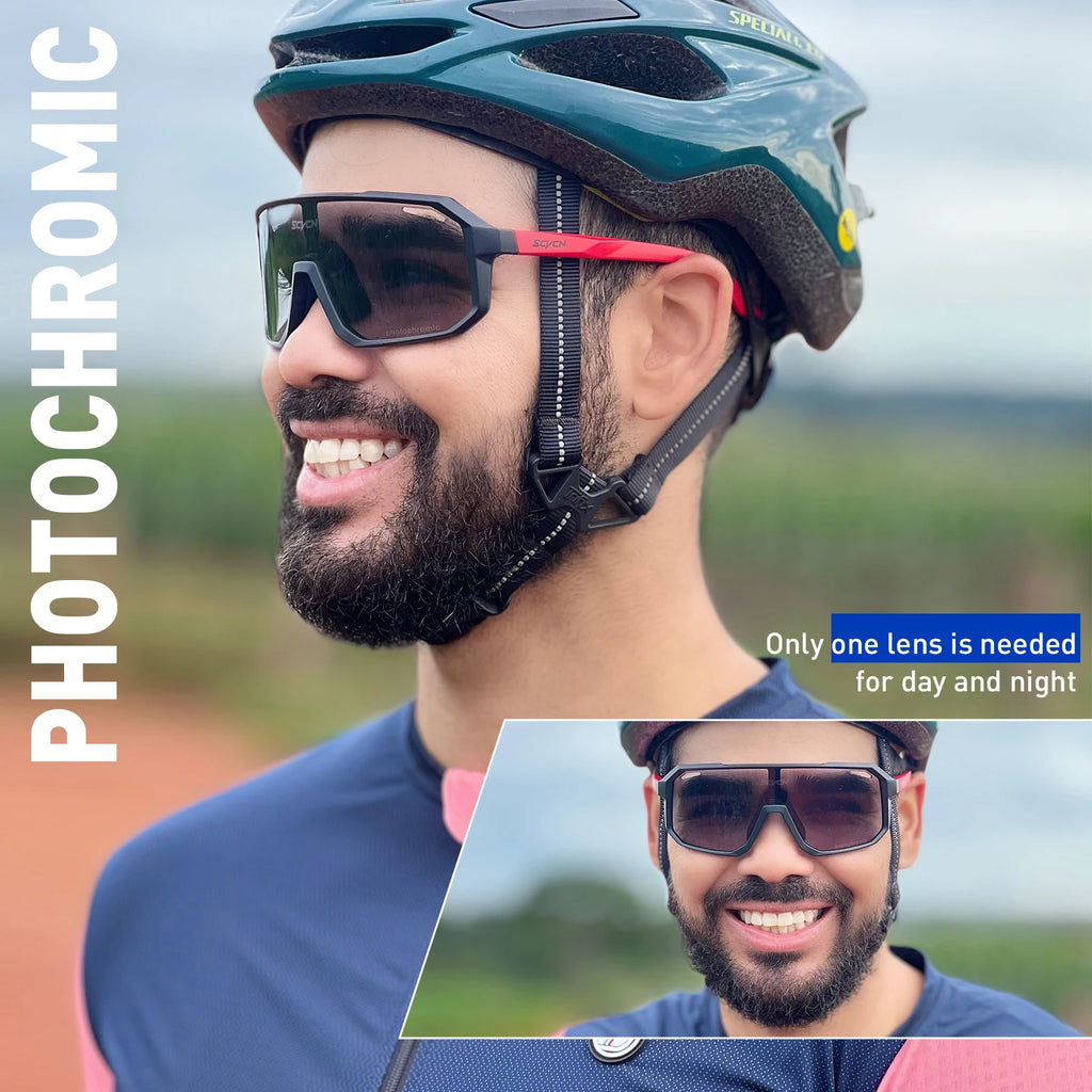 UV400 Cycling Sunglasses – Polarized Sport Eyewear for Outdoor Bike Riding