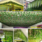Artificial Ivy Leaf Garland – 2.1M Silk Hanging Vine for Home Garden Decor
