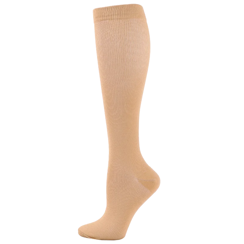 Graduated Compression Stockings – Open Toe Calf Sleeves for Varicose Veins