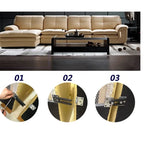 Sectional Sofa Connector Hinge – Heavy Duty Metal Alligator Clip for Furniture