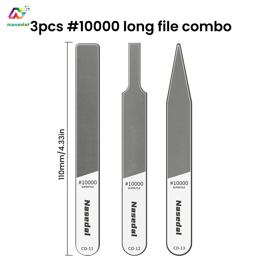Glass Polishing File – Ultra Fine Mirror Finish for DIY Plastic Models