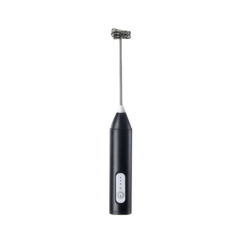 Electric Milk Frother – USB Rechargeable 3-Speed Whisk for Coffee and Foam