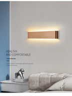 Modern LED Wall Sconce – Minimalist Indoor Lighting for Bedroom and Living Room