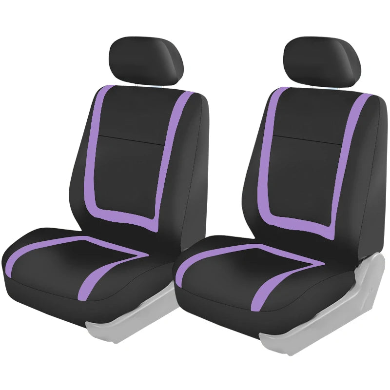 Universal Fabric Car Seat Covers – Breathable Polyester for Truck and SUV