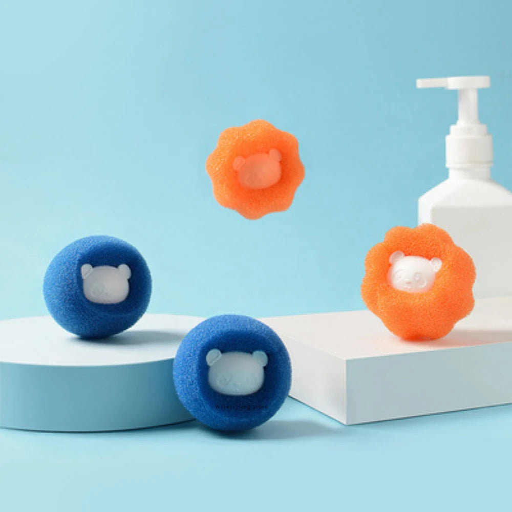 Reusable Laundry Balls – Lint and Pet Hair Remover for Washing Machine Cleaning