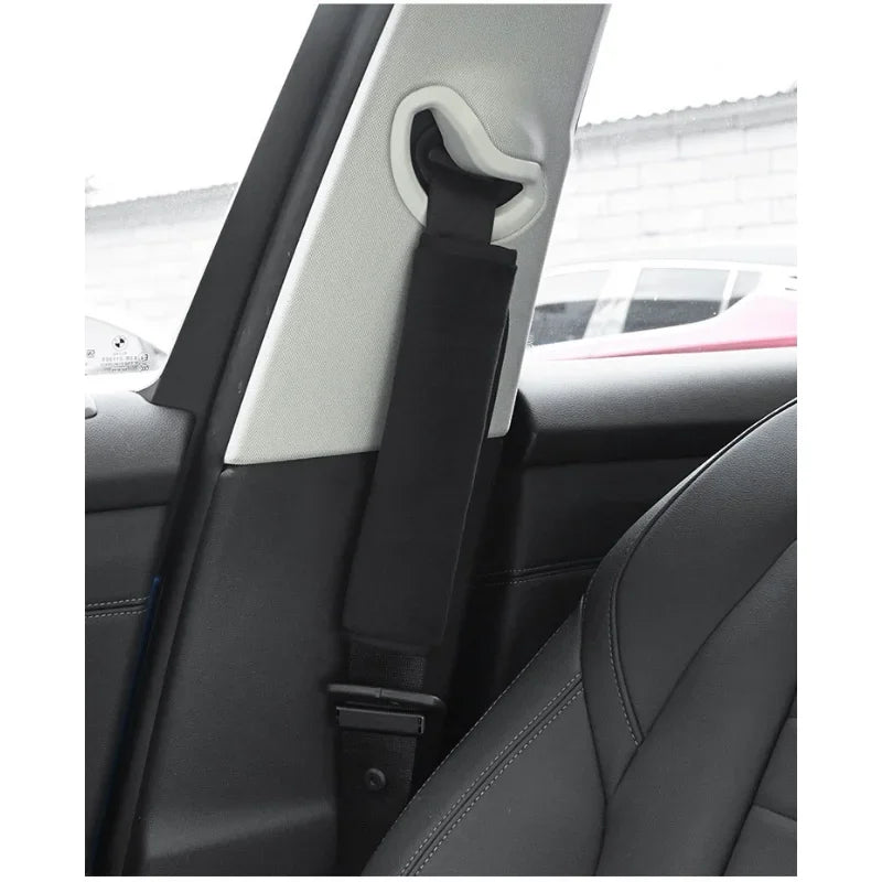 Adjustable Car Seat Belt Covers – Soft Shoulder Strap Pads for Driving Comfort