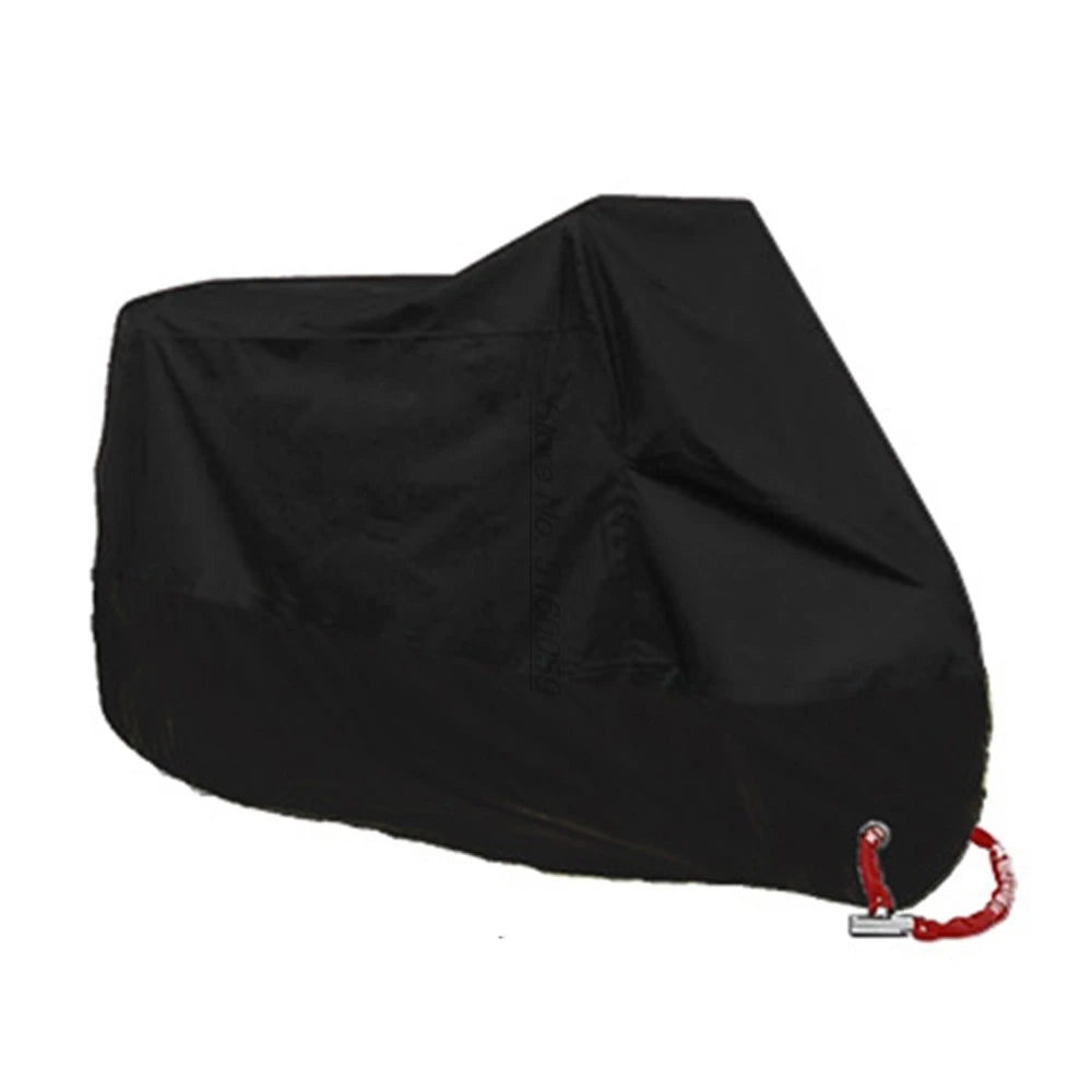 Universal Waterproof Motorcycle Cover – UV Protective Shield for Outdoor Storage