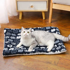 Thick Flannel Pet Mat – Soft Warm Sleeping Cushion for Small Dogs and Cats