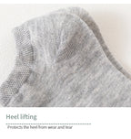 Breathable Cotton Ankle Socks – Mesh Sports Footwear for Summer Casual Wear