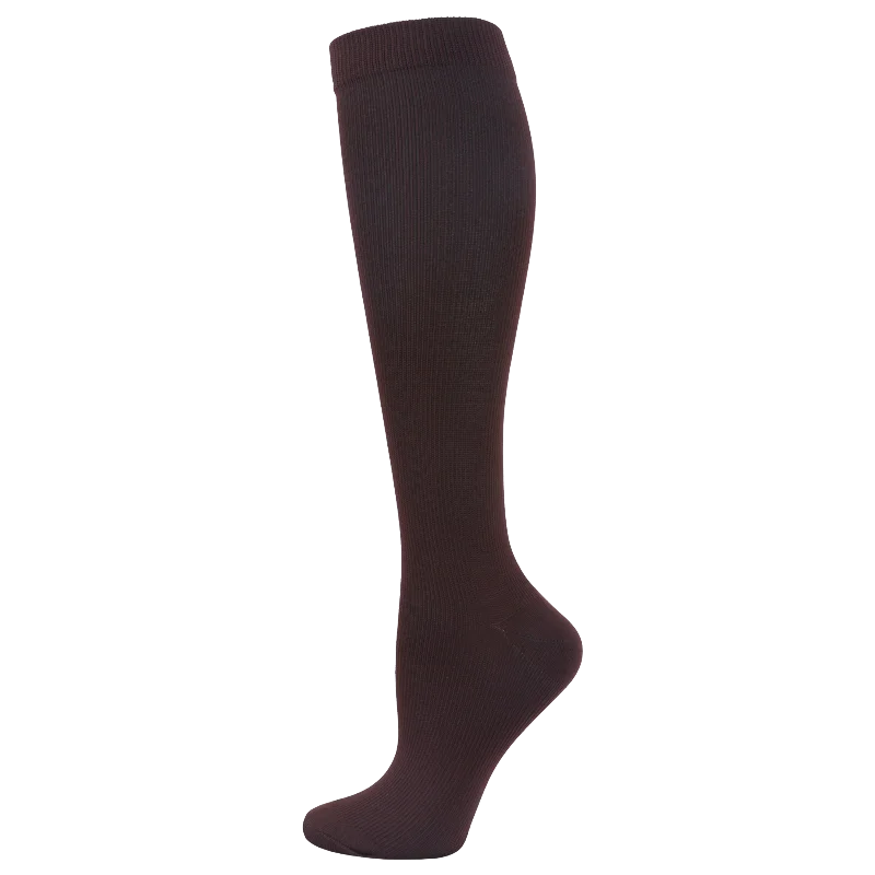 Graduated Compression Stockings – Open Toe Calf Sleeves for Varicose Veins