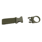 Nylon Webbing Bottle Holder – Tactical Carabiner Clip for Outdoor Hiking