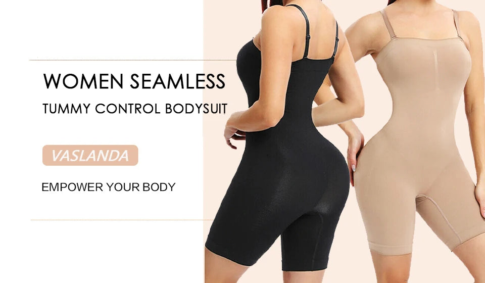 Strapless Shapewear Bodysuit – Tummy Control Body Shaper for Waist Training