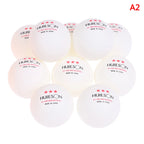 3-Star Table Tennis Balls – 40mm ABS Plastic for Professional Training