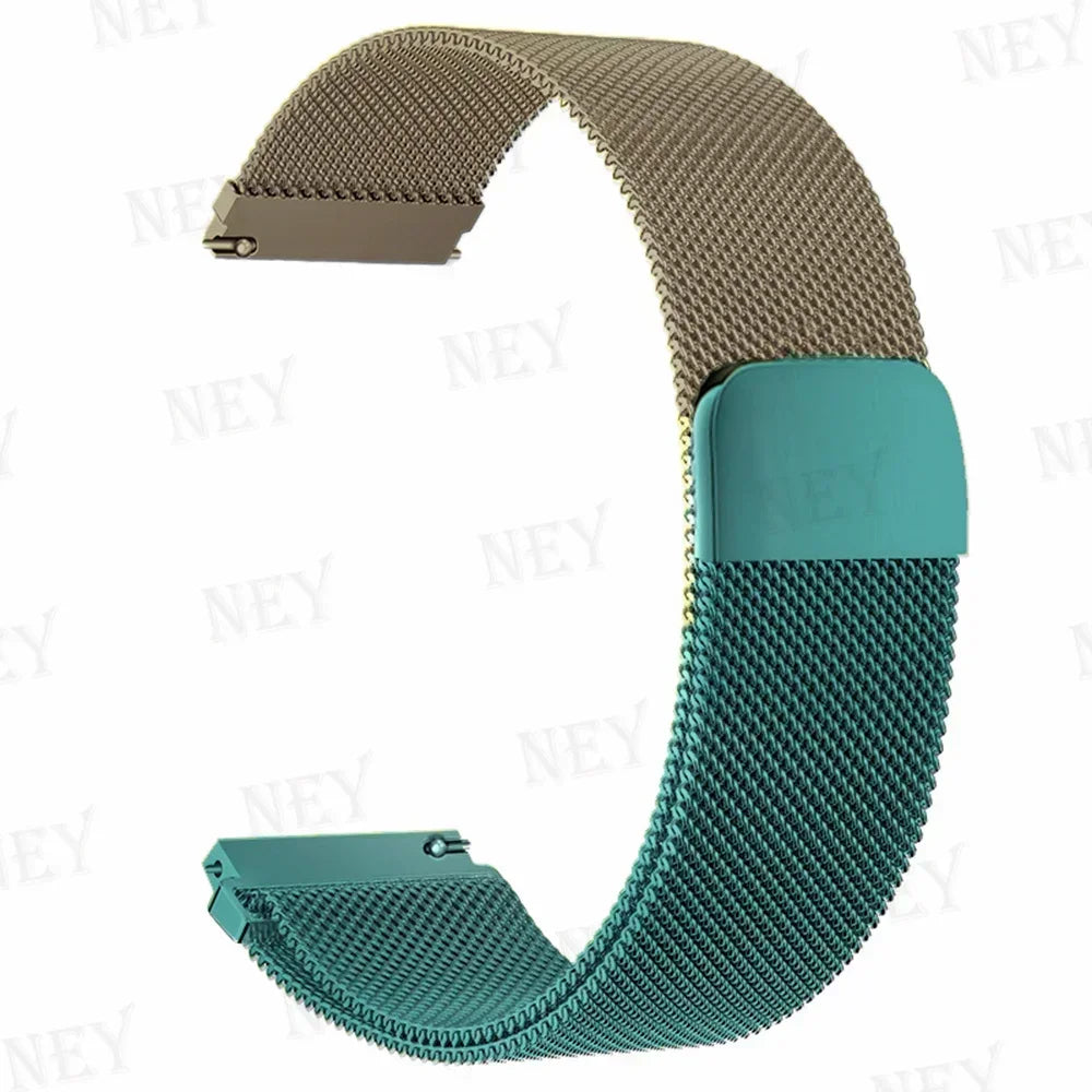 Milanese Stainless Steel Watch Band – Magnetic Mesh Loop for Xiaomi Redmi