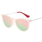 Vintage Round Kids Sunglasses – Polarized Metal UV400 Eyewear for Outdoor Play