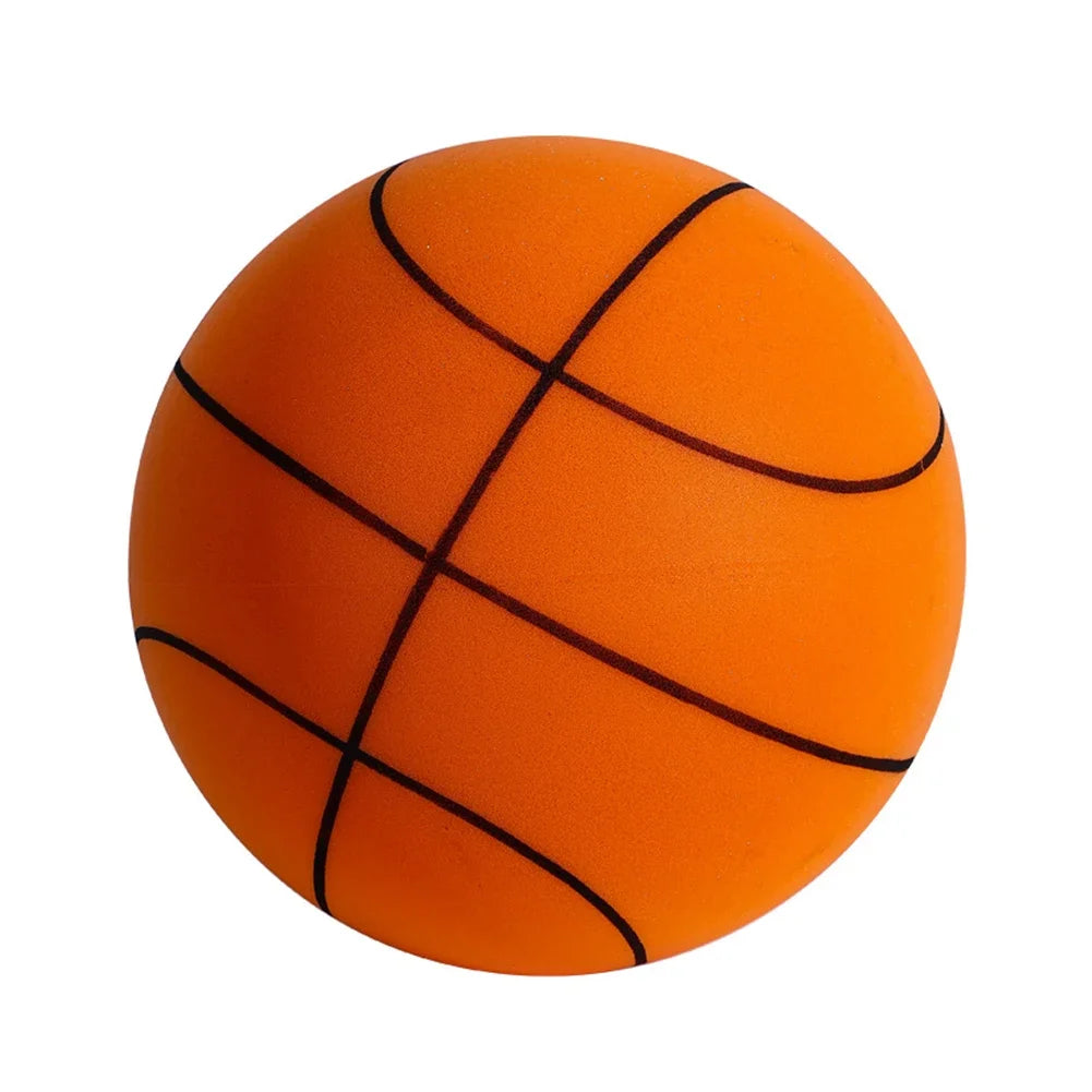 Silent Foam Basketball – Lightweight Elastic Sports Toy for Kids Indoor Play