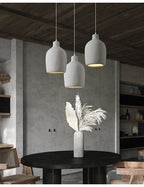 Wabi Sabi LED Chandelier – Modern Minimalist Pendant Light for Dining Room