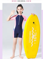 Professional One-Piece Swimsuit – Thermal Training Gear for Women and Kids