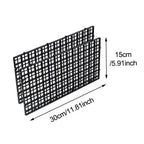 Plastic Aquarium Divider Grid – Mesh Filter Tray for Fish Tank Isolation