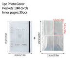 A5 Photocard Binder – Collectible Kpop Album Storage for Trading Cards