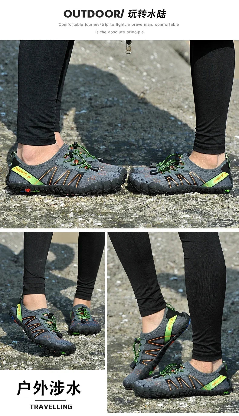 Quick-Dry Aqua Shoes – Barefoot Water Sneakers for Swimming and Beach