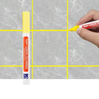 Waterproof Grout Repair Marker – White Tile Seam Paint for Bathroom Restoration