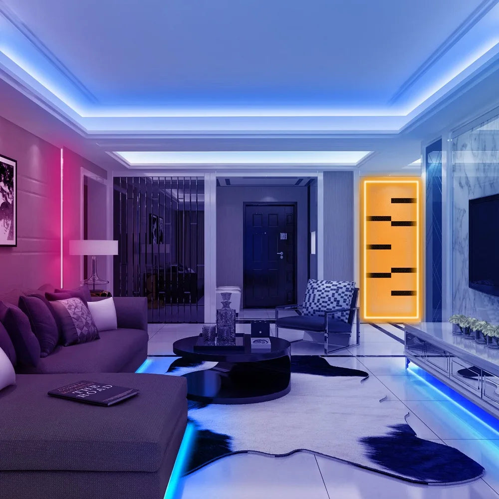 USB RGB LED Strip Light – Color Changing Remote for Holiday Decoration