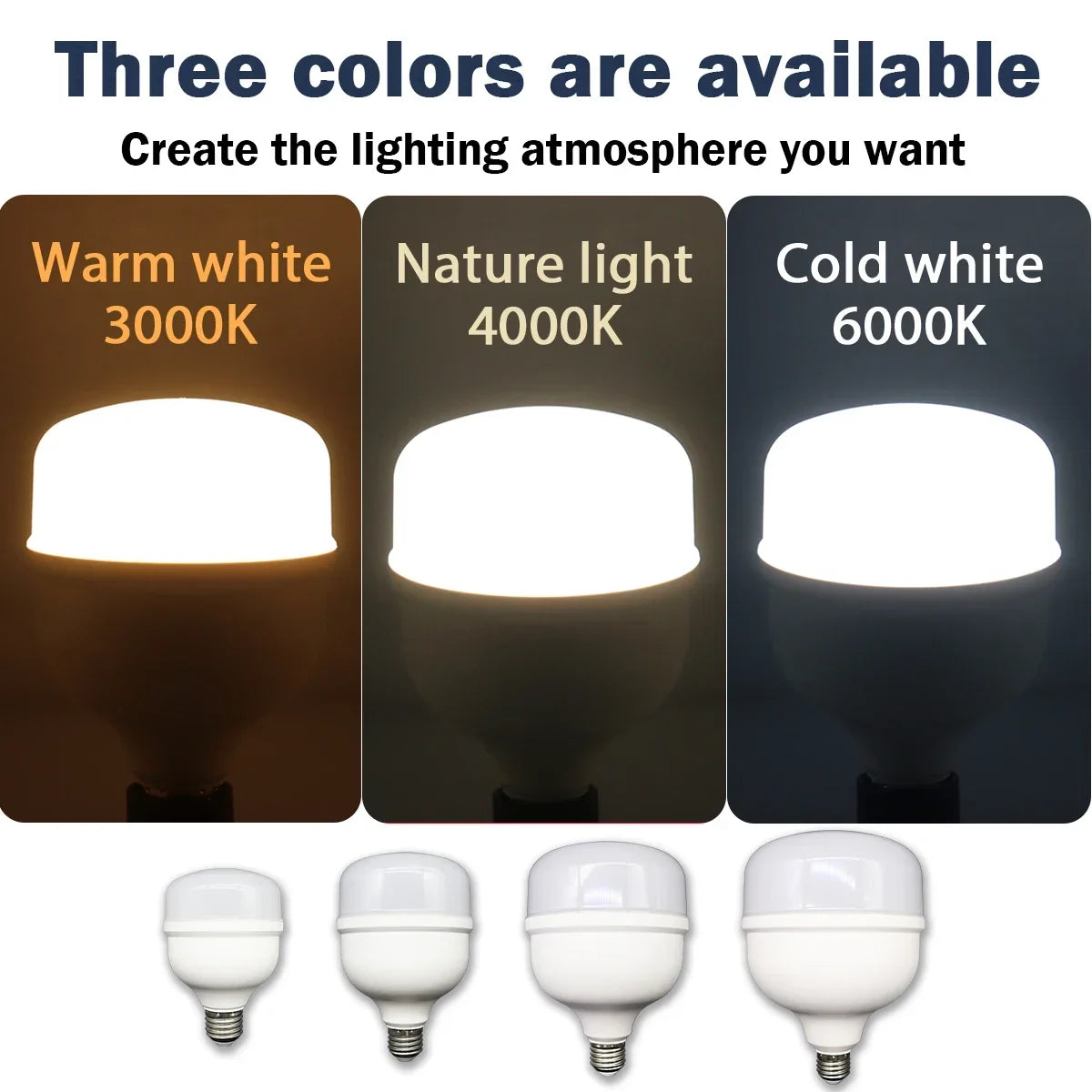 Super Bright 50W LED Bulb – Energy Efficient Lighting for Home Living Room