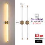Minimalist LED Wall Light – Dimmable Indoor Fixture for Living Room Bedroom